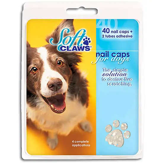 Soft Claws Nail Caps for Dogs Natural Photo 1