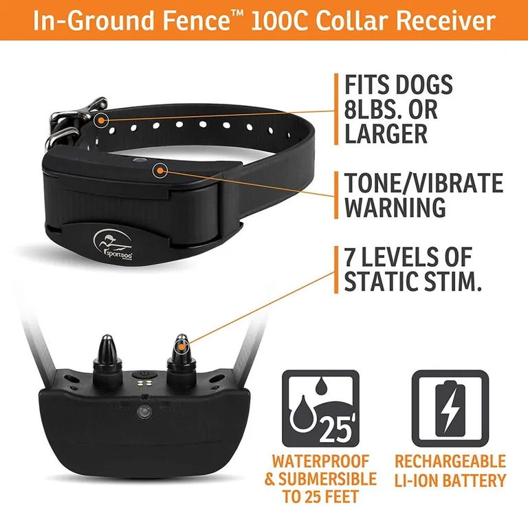 SportDOG Brand In-Ground Rechargeable Fence Add-A-Dog Collar Photo 2