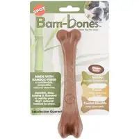 Photo of Spot Bambone Bacon Bone Dog Chew Toy Large