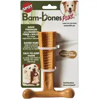 Photo of Spot Bambone Plus Peanut Butter Dog Chew Toy Medium
