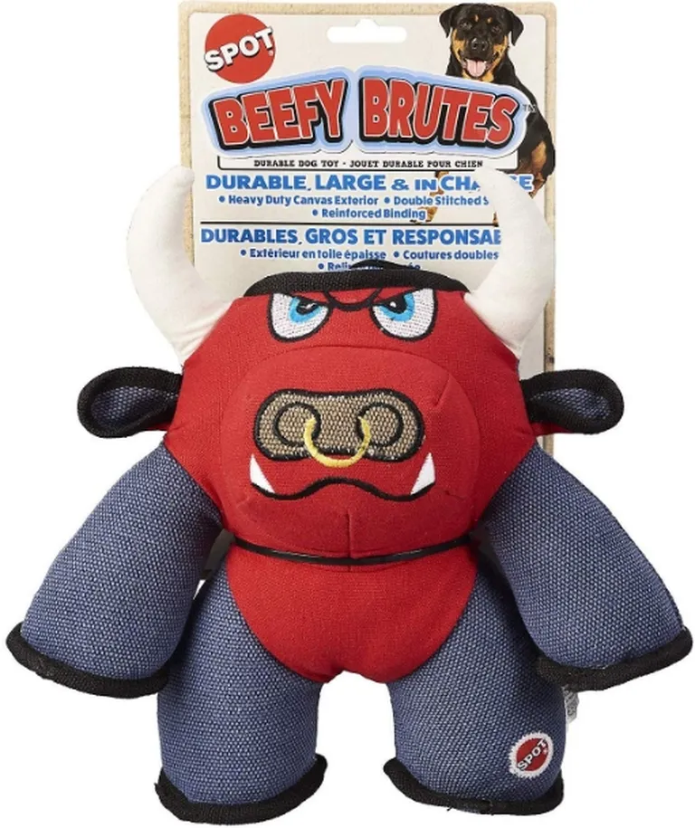 Spot Beefy Brutes Durable Dog Toy Assorted Characters Photo 1