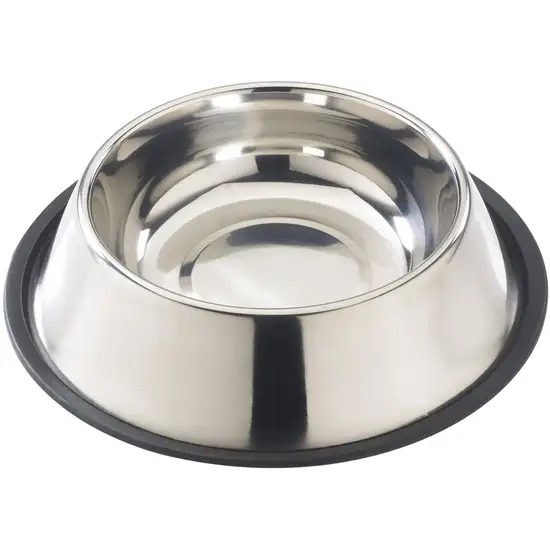 Spot Diner Time Stainless Steel No Tip Pet Dish Photo 2