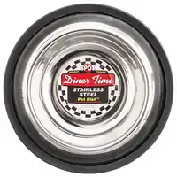 Photo of Spot Diner Time Stainless Steel No Tip Pet Dish