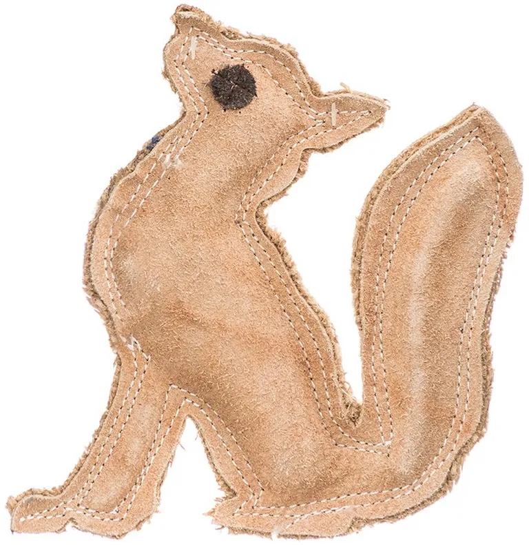 Spot Dura Fused Leather Fox Dog Toy Photo 2