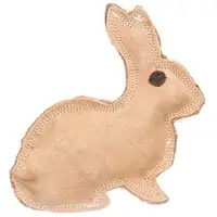 Photo of Spot Dura-Fused Leather Rabbit Dog Toy