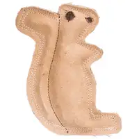Photo of Spot Dura-Fused Leather Squirrel Dog Toy