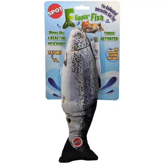 Spot Flippin Fish Cat Toy Photo 2