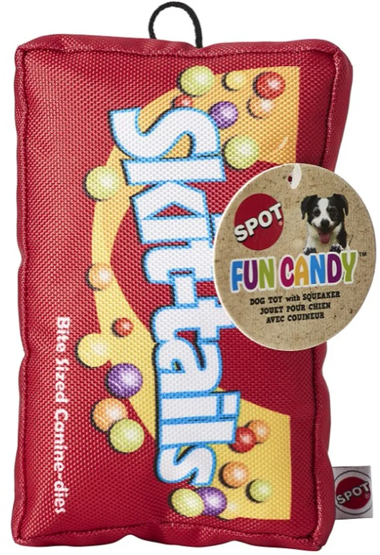 Spot Fun Candy Skit-Tails Plush Dog Toy Photo 1
