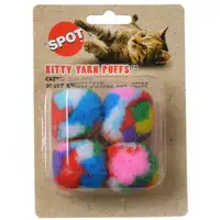 Photo of Spot Kitty Yarn Puff Balls Cat Toy