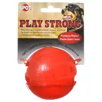 Photo of Spot Play Strong Rubber Ball Dog Toy - Red