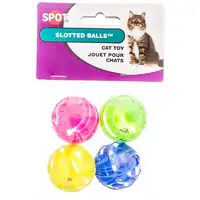 Photo of Spot Slotted Balls with Bells Inside Cat Toys