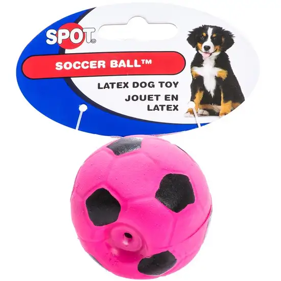 Spot Soccer Ball Latex Dog Toy Photo 1