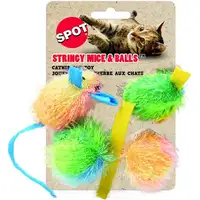 Photo of Spot Stringy Mice and Balls Catnip Cat Toys