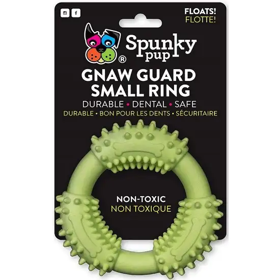 Spunky Pup Gnaw Guard Foam Ring Dog Toy Photo 1