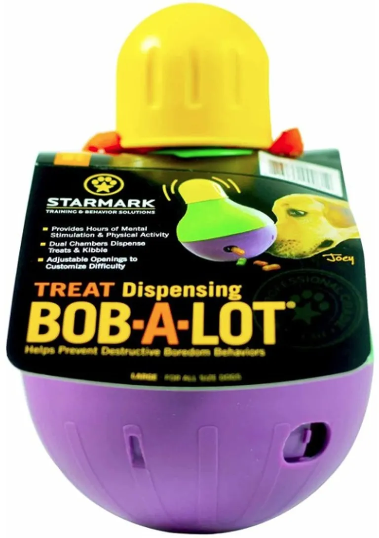 Starmark Bob-A-Lot Treat Dispensing Toy Large Photo 1