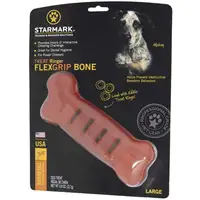 Photo of Starmark Flexigrip Ringer Bone Large