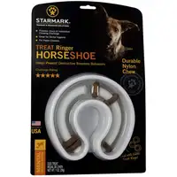 Photo of Starmark Horseshoe Ringer Treat Toy