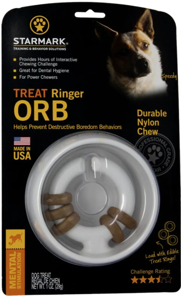 Starmark Orb Ringer Treat Toy Photo 1