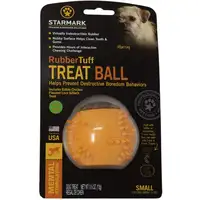 Photo of Starmark RubberTuff Treat Ball Small