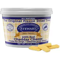 Photo of Stewart Freeze Dried Cheddar Cheese Dog Treats