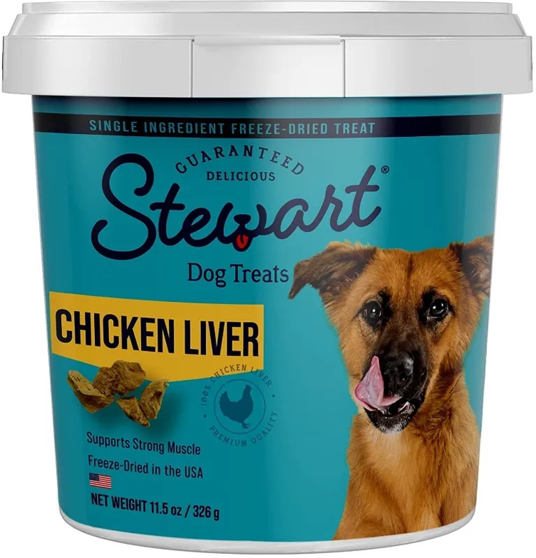 Stewart Freeze Dried Chicken Liver Treats Photo 1