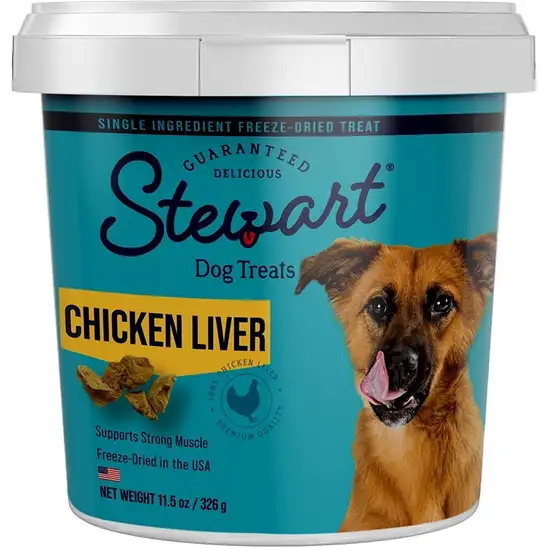Stewart Freeze Dried Chicken Liver Treats Photo 1