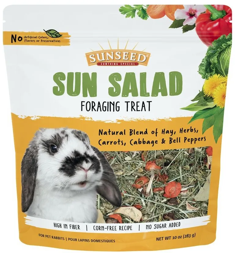 Sunseed Sun Salad Rabbit Foraging Treat Photo 2