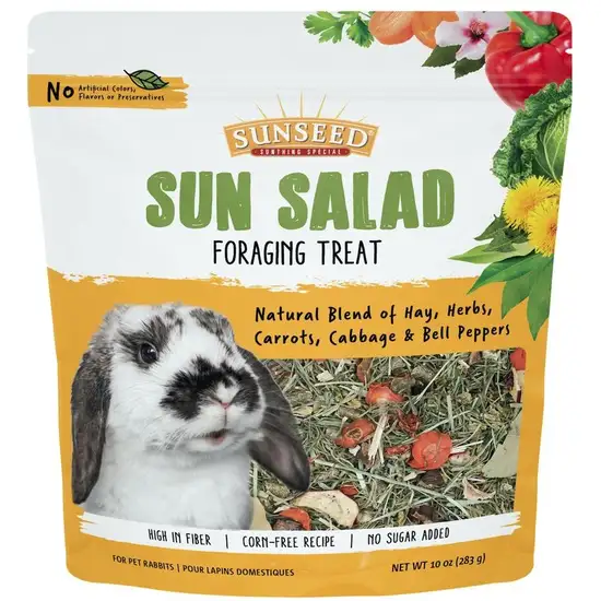 Sunseed Sun Salad Rabbit Foraging Treat Photo 1