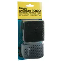 Photo of Supreme Ovation Replacement Filter Media Filter Sponge and Carbon Cartridge