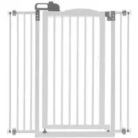 Photo of Tall One-Touch Gate II in White