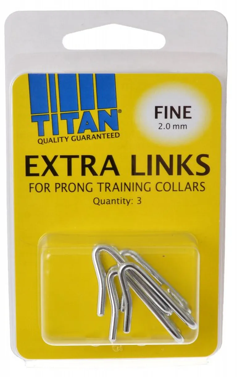 Titan Extra Links for Prong Training Collars Photo 1