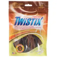 Photo of Twistix Peanut and Carob Flavor Dog Treats Small