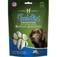 Photo of Twistix Vanilla Mint Flavor Dog Treats Large
