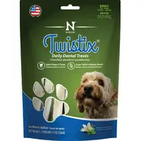 Photo of Twistix Vanilla Mint Flavor Dog Treats Small