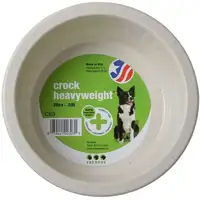 Photo of Van Ness Crock Heavyweight Feeding Dish for Food or Water