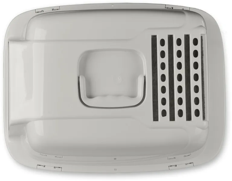 Van Ness Enclosed Cat Litter Pan with Zeolite Air Filter Photo 1