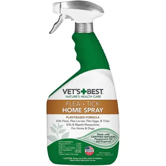Vets Best Flea and Tick Home Spray Photo 1