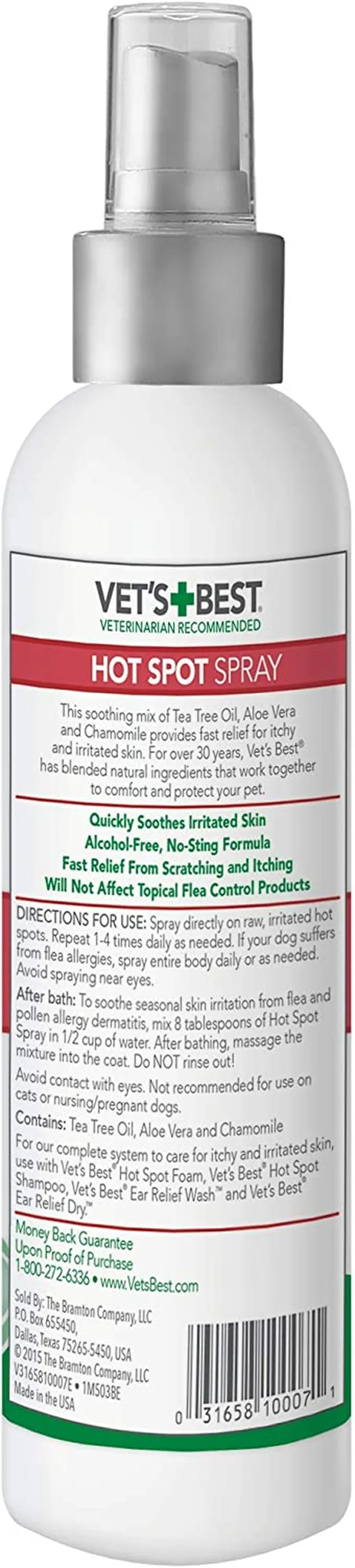 Vets Best Hot Spot Spray Itch Relief Photo 2