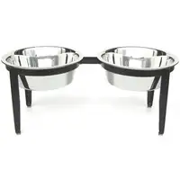 Photo of Visions Double Elevated Dog Bowl - Large