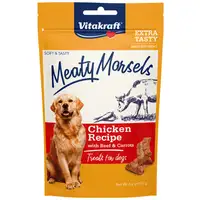 Photo of Vitakraft Meaty Morsels Mini Chicken Recipe with Beef and Carrots Dog Treat