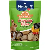 Photo of Vitakraft Oven Baked Crunchy Bites Small Pet Treats - Real Cran-Orange Flavor