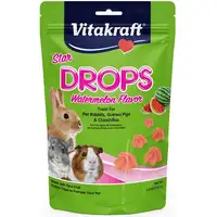 Photo of Vitakraft Star Drops Treat for Rabbits, Guinea Pigs & Chinchillas - Watermelon Flavor