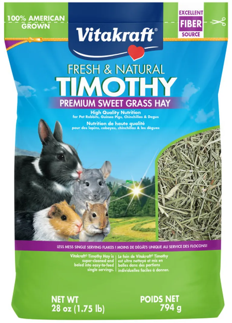 Vitakraft Timothy Premium Sweet Grass Hay Photo 1