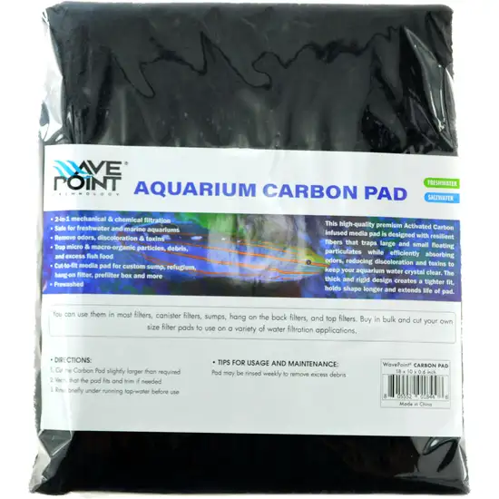 WavePoint Aquarium Carbon Pad Universal Filter Pad Photo 1