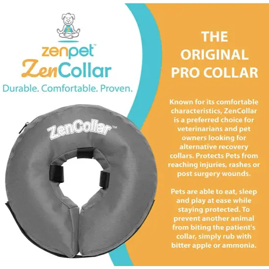 ZenPet Pro-Collar Inflatable Recovery Collar Photo 4