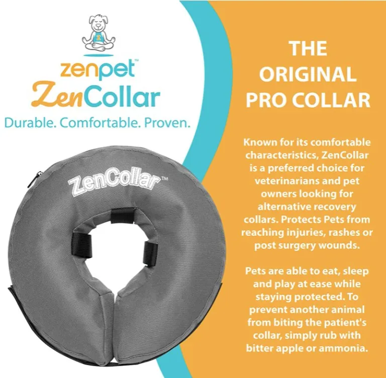ZenPet Pro-Collar Inflatable Recovery Collar Photo 3