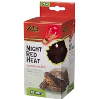 Photo of Zilla Incandescent Night Red Heat Bulb for Reptiles