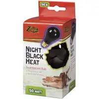 Photo of Zilla Night Time Black Light Incandescent Heat Bulb
