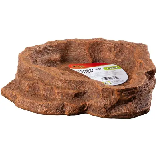 Zilla Terraced Dish for Food or Water for Reptiles Photo 2