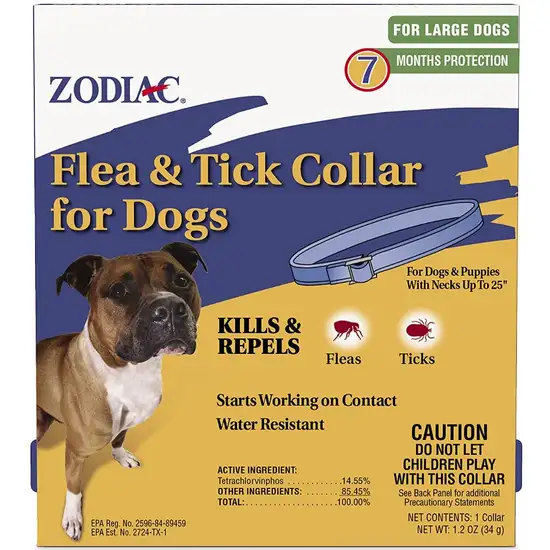 Zodiac Flea and Tick Collar for Large Dogs Photo 1
